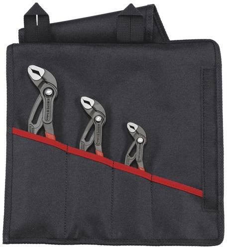 Knipex Cobra Wasserpumpenzangen-Set 3-teilig, rot, Chrome Vanadium - Bild 1