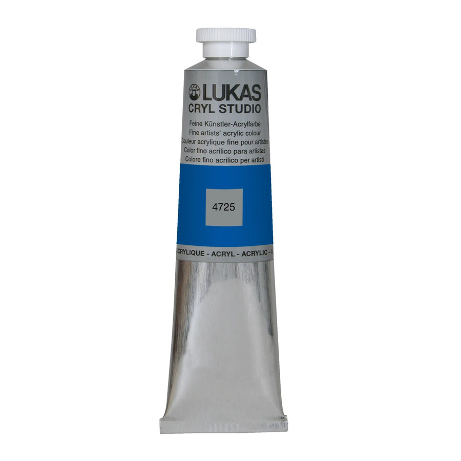 Lukas Cryl Studio Acrylfarbe Kobaltblau (imit.) 75ml - Bild 2