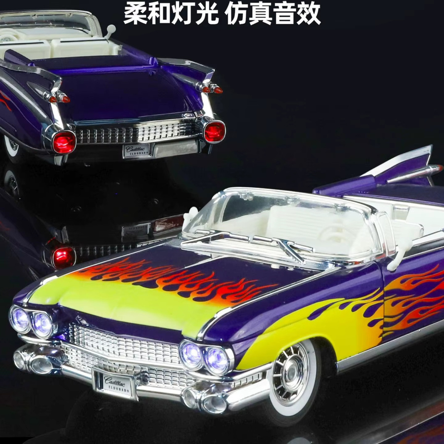 WELLY Sportwagen Modell, 1:24, Metall, mit Licht und Sound, blau - Bild 4