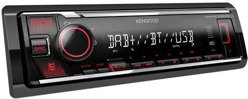 Kenwood KMM-BT408DAB Autoradio mit Bluetooth in Schwarz - Bild 2