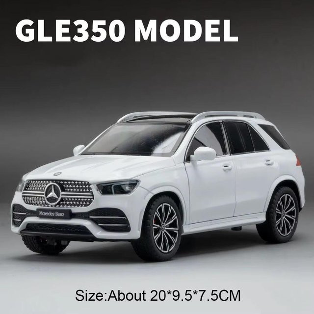 Linyi toy car Gls63 Gle350 Modell, Spielzeugauto, 1:24, Licht und Sound, ab 14 Jahren - Bild 1