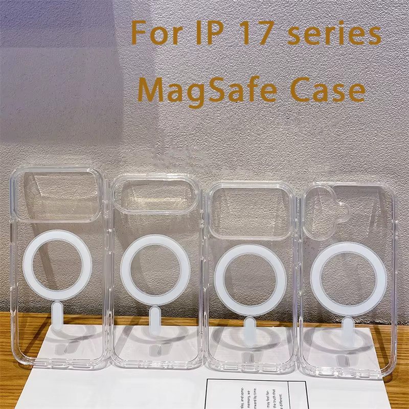 RPKKS MagSafe Magnetische Schutzhülle für iPhone 11 bis 17 Pro Max, Transparente Harte Rückseite - Bild 2