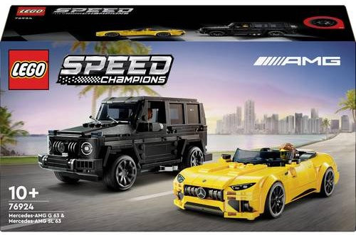 LEGO Speed Champions Mercedes-AMG G 63 & Mercedes-AMG SL 63 Konstruktionsspielzeug - Bild 1