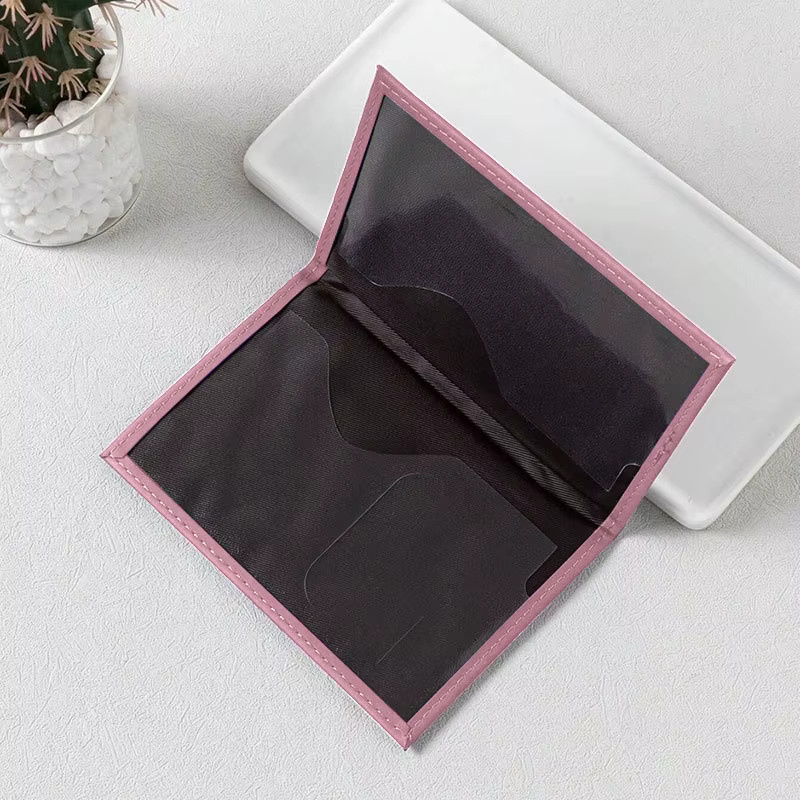 GOT-TOG Reisepasshülle aus PU-Leder mit Weltkarte in Pink für Damen und Herren - Bild 2