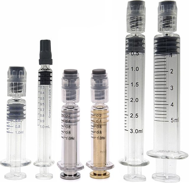 Luer-Lock-Spritzenkappen mit stumpfer Spitze für die industrielle Abgabe, transparent, 1 ml / 3 ml / 5 ml - Bild 1