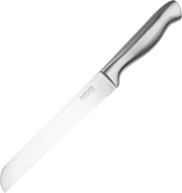 Nirosta Brotmesser Star aus Edelstahl in Silber, Klingenlänge: 20 cm - Bild 1