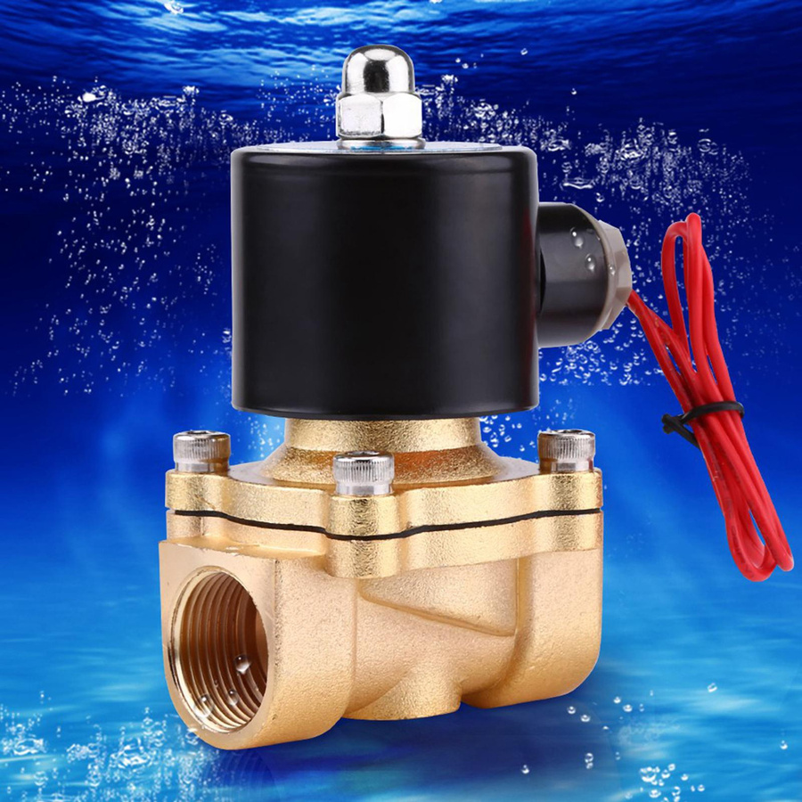 Elektrisches Magnetventil von TOMTOP JMS mit Zinklegierungskörper für Wasser, Öl, Luft und Gas, AC 220 V, 34 NC - Bild 4