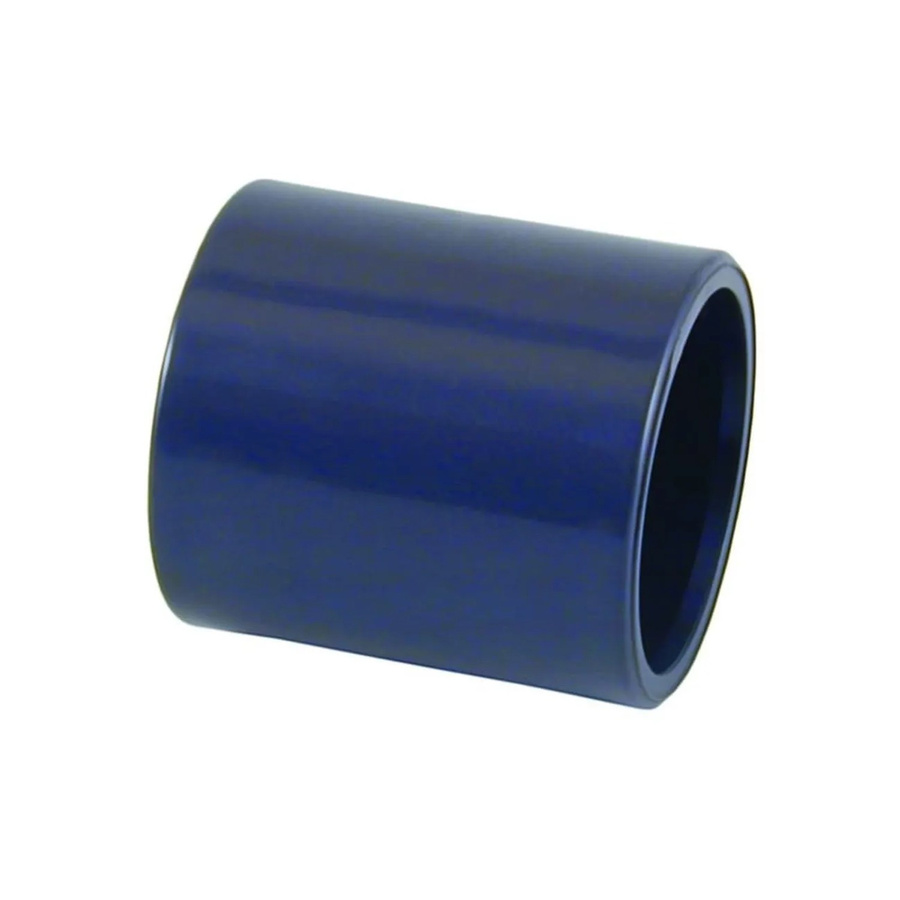 Cepex PVC-U Klebemuffe Kopplung Blau 63 mm PN16 - Bild 2