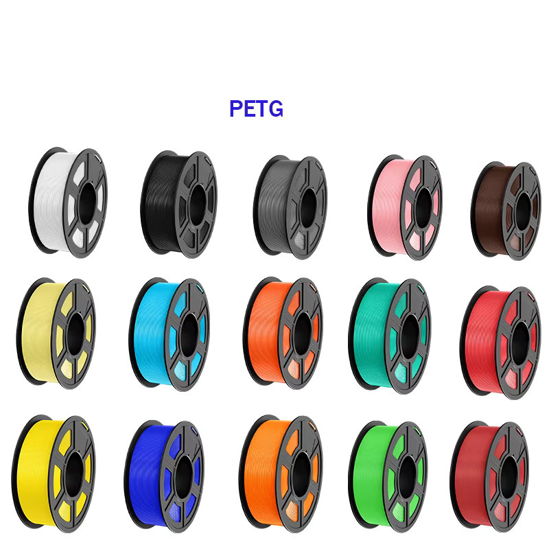 JAYO PETG-Filament für FDM-3D-Druck, 10 Rollen, Schwarz, 1,75 mm, 1,1 kg pro Rolle - Bild 2