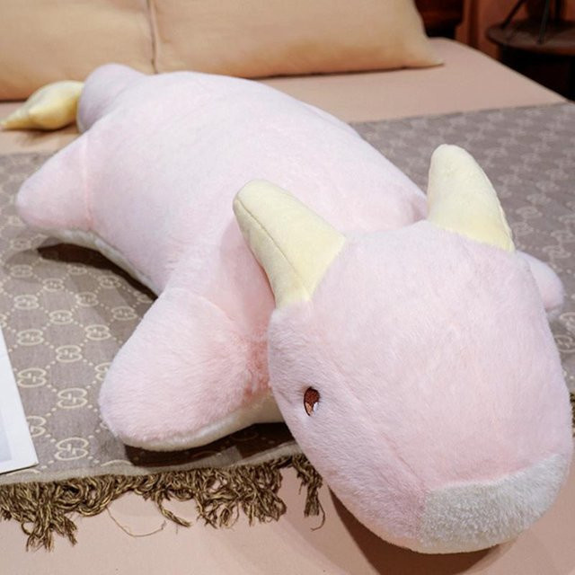 Yiran Health & Beauty Stern Drache, Plüschtier, Grün Rosa, Dinosaurier - Bild 1
