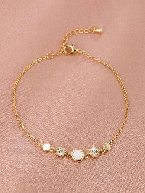 Wucifang Jewelry Armband, Gold, Zirkonia, Damen - Bild 1