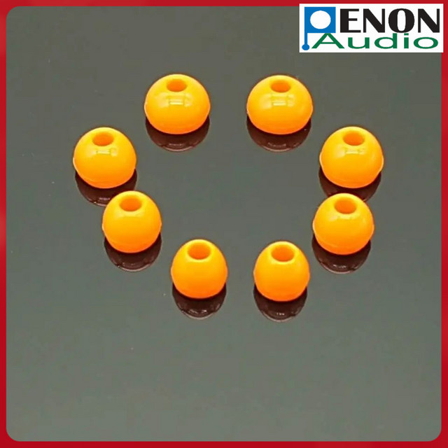 Penon Liqueur O Orange Silikon-Ohrstöpsel für HiFi-Audiophile In-Ear-Kopfhörer IEMs 3 Paar - Bild 1
