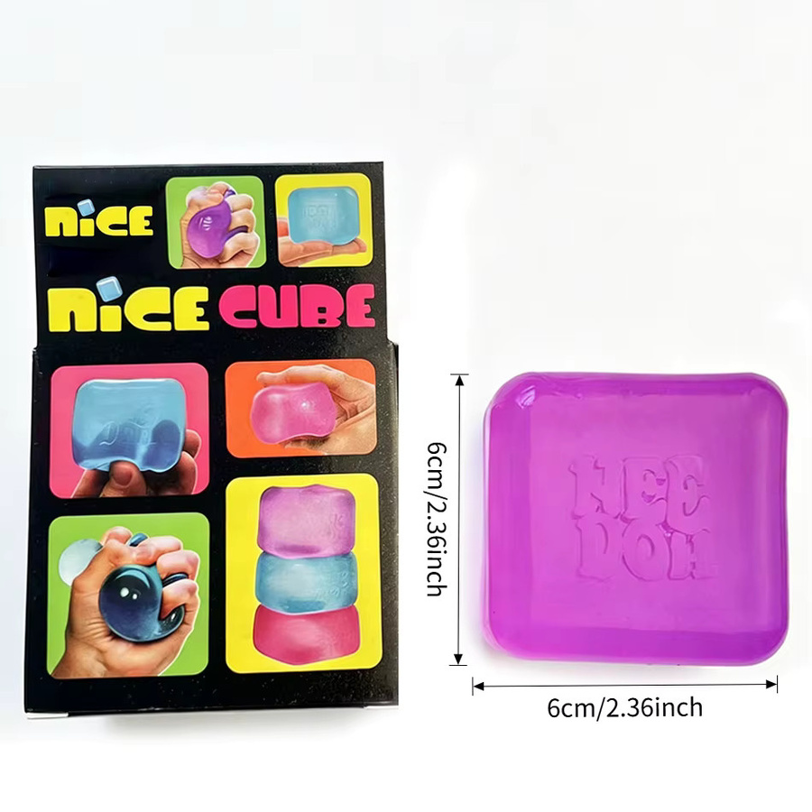 Bandai Premium Need Doh Würfel, Sensorisches Fidget-Spielzeug, Silikon, ab 3 Jahre - Bild 3