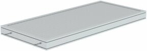 MUNK Günzburger Steigtechnik Plattform aus Aluminium geriffelt, Länge: 1860 mm - Bild 1