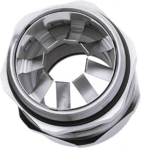 Lapp SKINTOP-MS-SC-M-12X1,5 Kabelverschraubung aus Messing in Silber - Bild 1