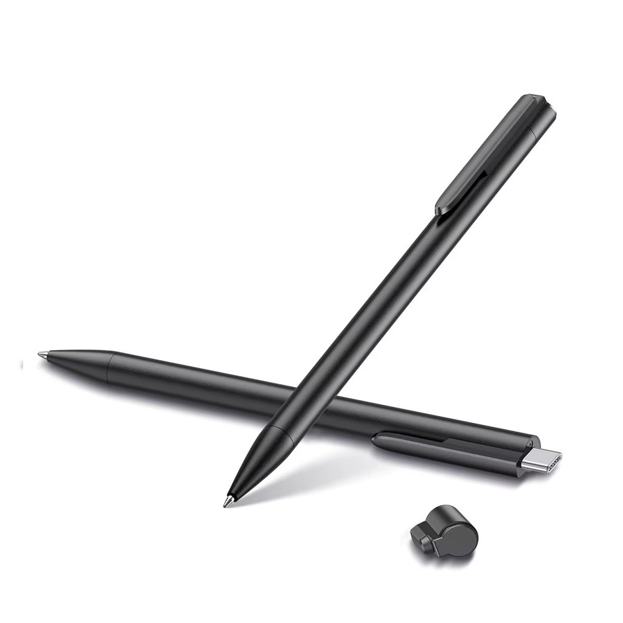 Famue L61S Smart Pen Diktiergerät mit Typ-C Anschluss, HD-Aufnahme 1536 KB/s und 360 Grad Mikrofon-Rauschunterdrückung in Schwarz - Bild 2