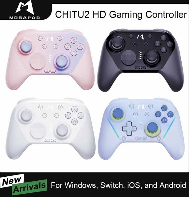 MOBAPAD CHITU 2 HD Mechanischer Controller mit TMR-Sticks für Nintendo Switch, PC, Android und iOS in Glänzender Version - Bild 1