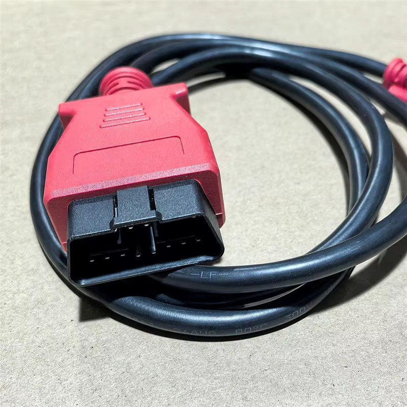 Autel 15-Pin-OBD2-Verlängerungskabel in Rot für Maxisys MK808 MP808 MS906 MS908 MK908 mit DB15-Pin-Buchse auf OBD-16-Pin-Stecker - Bild 3
