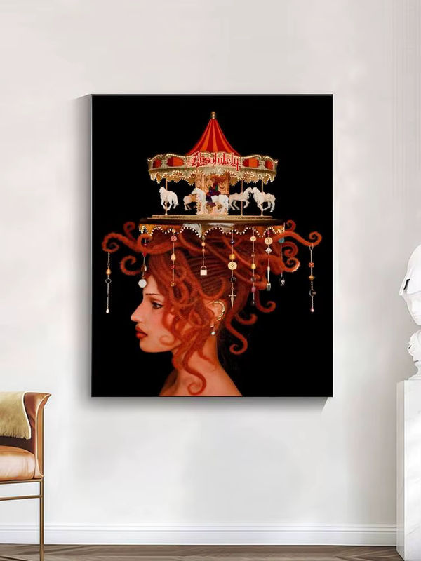 Sänger A-Absolutely PARASCOSM Themenposter-Aufkleber aus Papier, mehrfarbig, rechteckig, B: 30 cm, H: 21 cm, T: 21 cm - Bild 7
