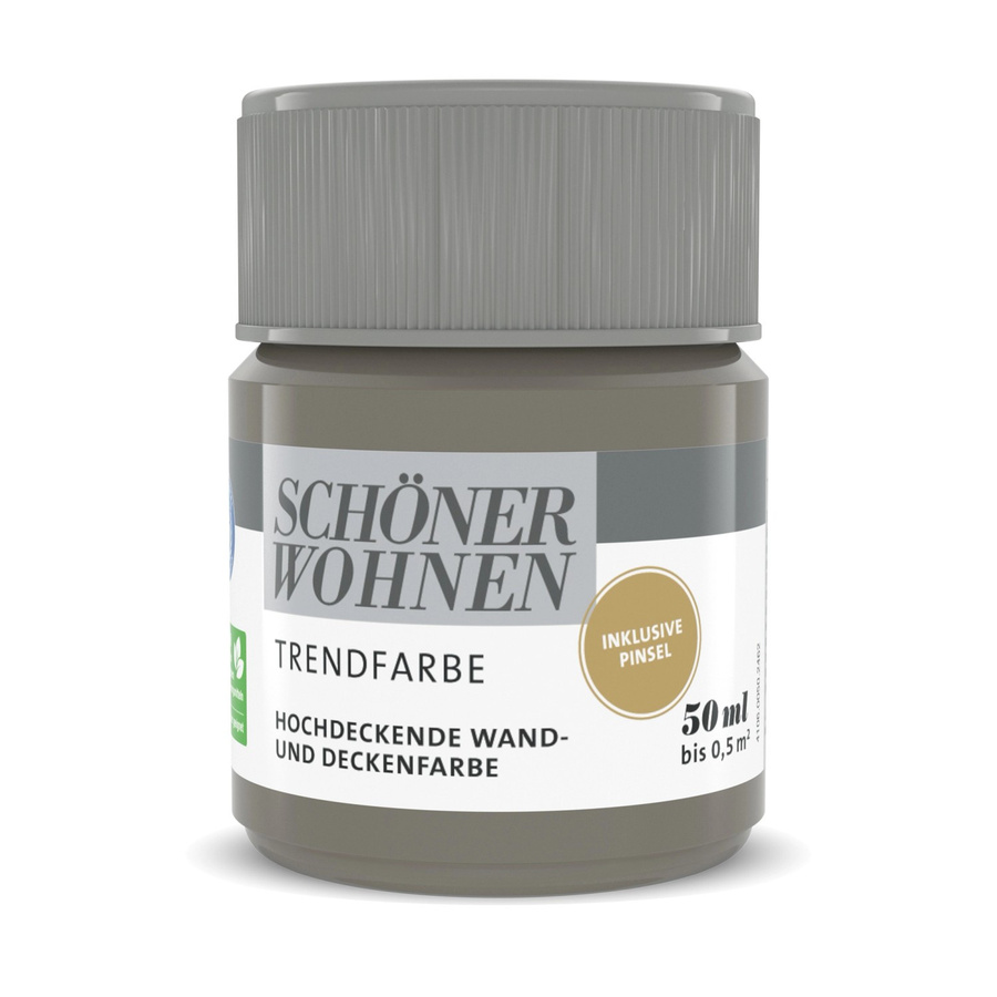 Schöner Wohnen Trendfarbe Manhattan matt in Grau 50 ml - Bild 2