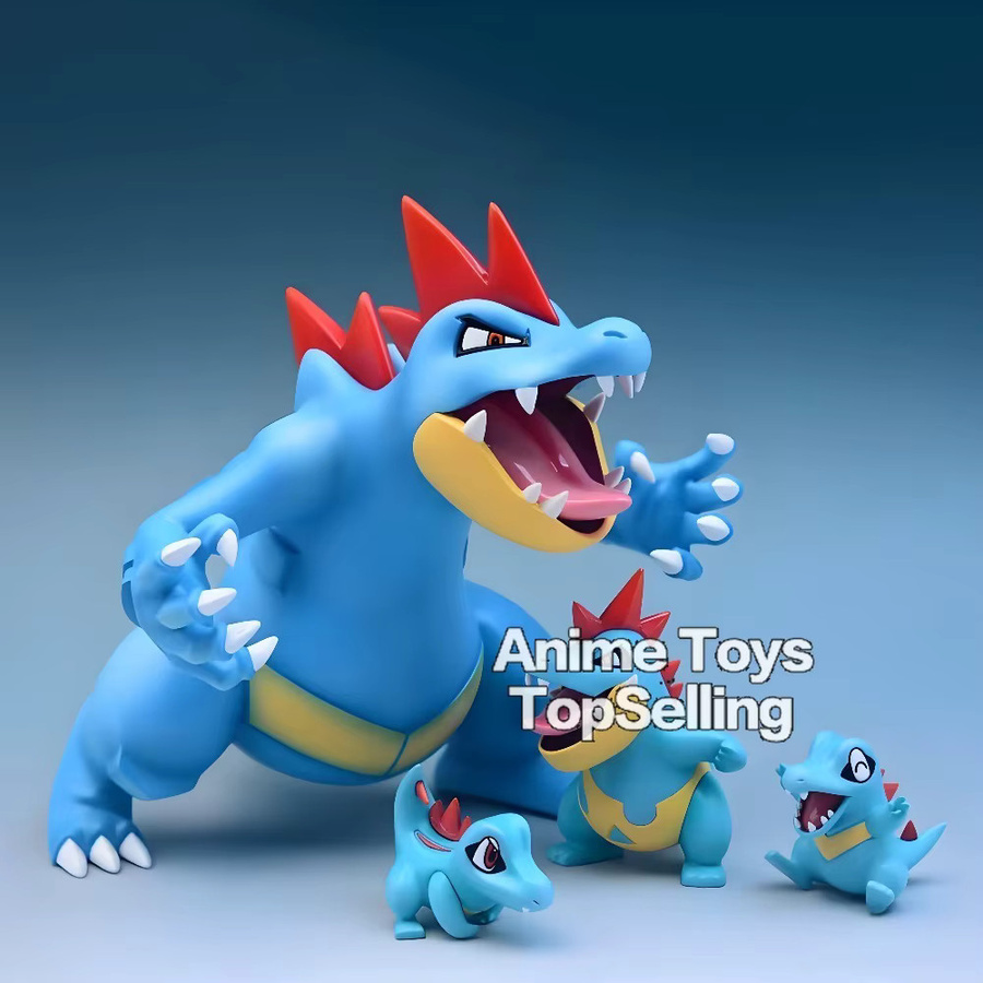 Bandai Pokémon Feraligatr Actionfiguren, PVC, 3-11cm - Bild 2