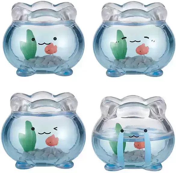 Re-ment Aquarium Guy, Action Figur, transparent, Einzelfigur - Bild 1