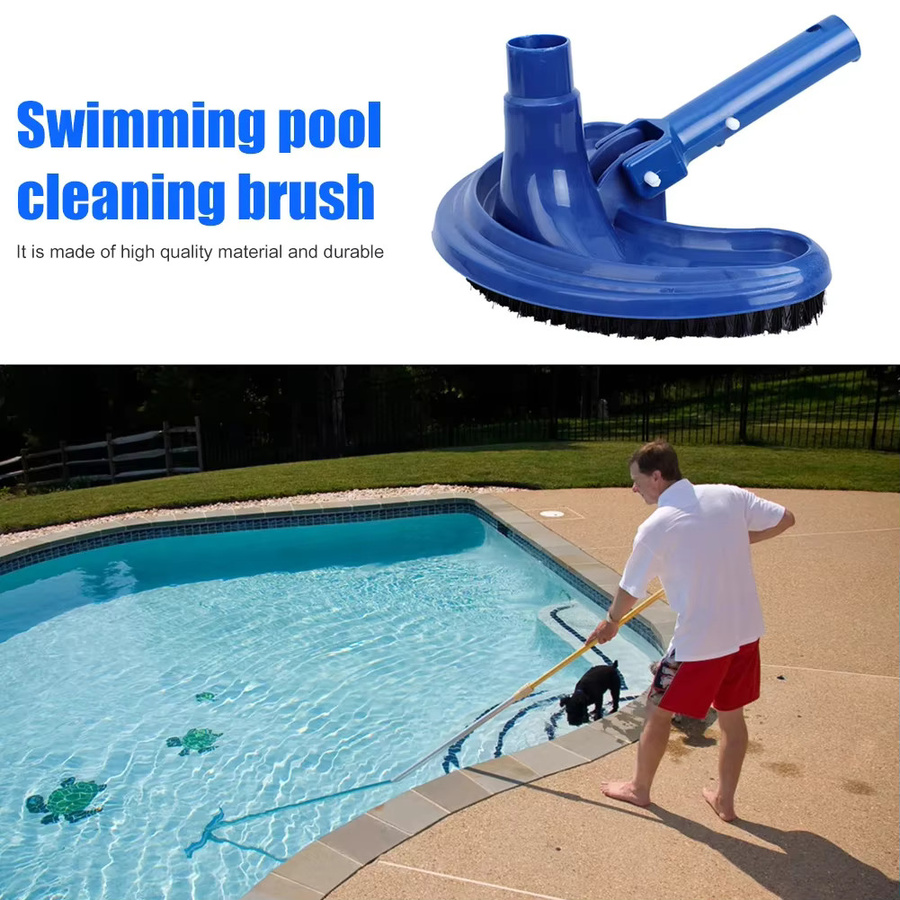 APWIKOGER Pool Staubsauger Bürste zur Reinigung von Schwimmbad, Teich und Spa in Blau - Bild 5