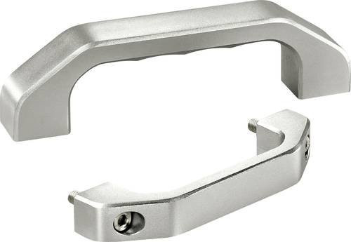 Rohde Gehäuse-Griff EG-1F.140.36 aus Edelstahl in Silber matt, L x B x H: 17,0 x 2,5 x 4,5 cm - Bild 1