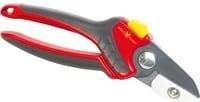 WOLF-Garten RS 4000 Amboss-Gartenschere Premium Plus in Rot/Grau mit Weichgummi-Griff - Bild 2