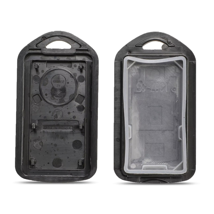 jingyuqin X1 X5 Fernbedienungs-Autoschlüsselgehäuse für Toyota Highlander Camry Prado RAV Vios Yaris Smart Keyless Gehäuse mit 2/3 Tasten in Schwarz - Bild 2