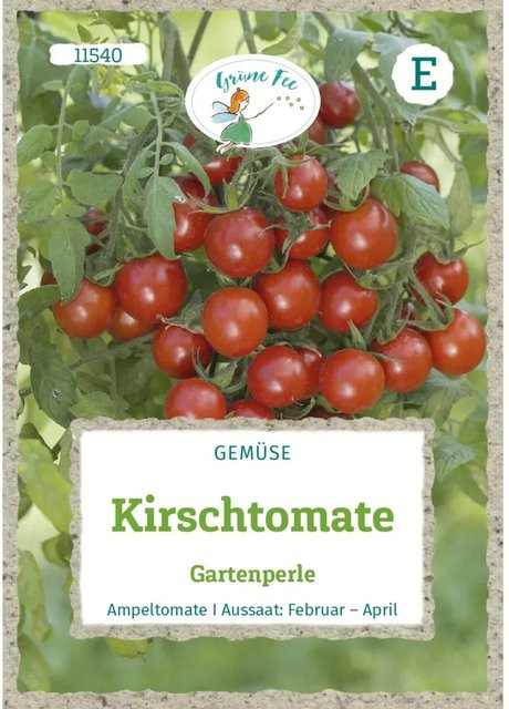 Grüne Fee Tomate Gartenperle Saatgut für Balkon, Kübel und Freiland - Bild 1