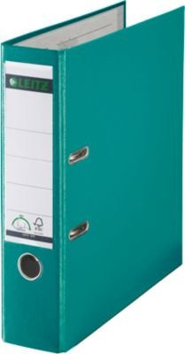LEITZ Ordner 1010 DIN A4 Hebelordner in Türkis mit einer Rückenbreite von 80 mm - Bild 1