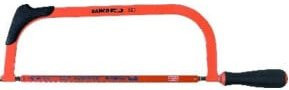 Bahco Metallsägebogen mit komfortablem Kunststoffgriff in Orange inklusive Sägeblatt (Länge: 300 mm, Sägeblatt: 108 mm) - Bild 1