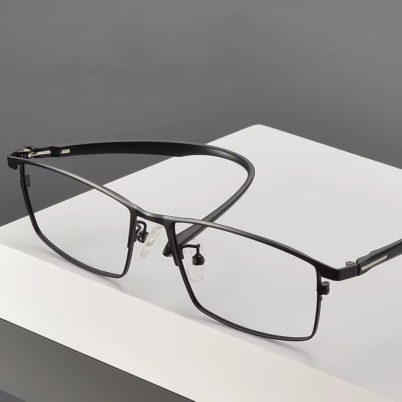 KLAR Progressive Brille, Vollrand, rechteckig, Herren, schwarz - Bild 1