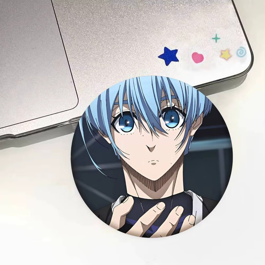 bilibili Brosche, Emaille-Pin, Cartoon-Stil, rund - Bild 5