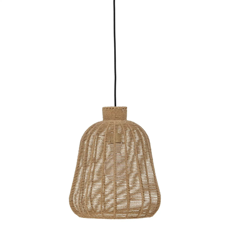 Bloomingville Hängelampe Felizia aus Papier in Beige, Durchmesser: 35 cm - Bild 1