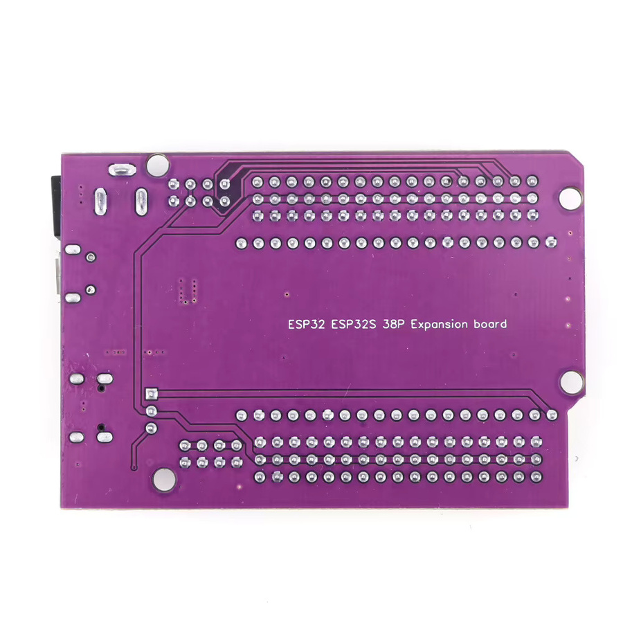 Kaierjia ESP32S NodeMCU 32S Erweiterungs-Breakout-Board Lila, 38-Pin WLAN UART Serielles Kommunikationsmodul für Lua-Programmierung - Bild 2