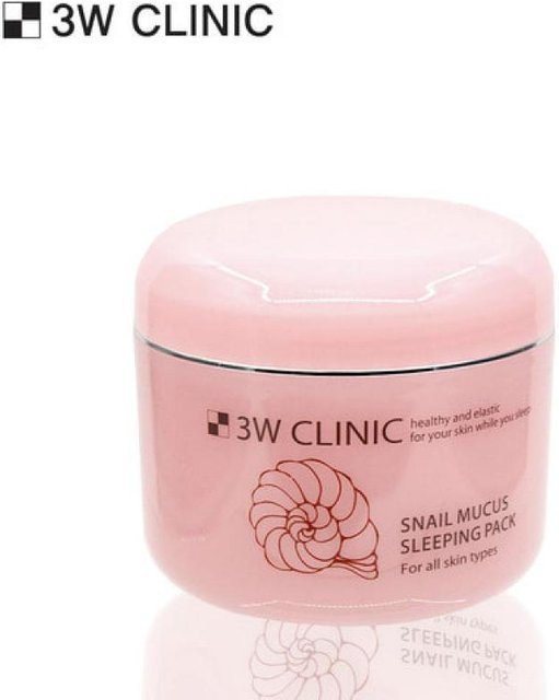 3w Clinic Schneckenschleim Schlafmaske, 100 ml, Gesicht - Bild 1