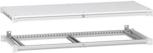 Schneider Electric PrismaSeT 6300 Rahmen für elektrische Gehäuse, oben und unten, B: 120 cm, T: 50 cm, Grau/Weiß - Bild 1