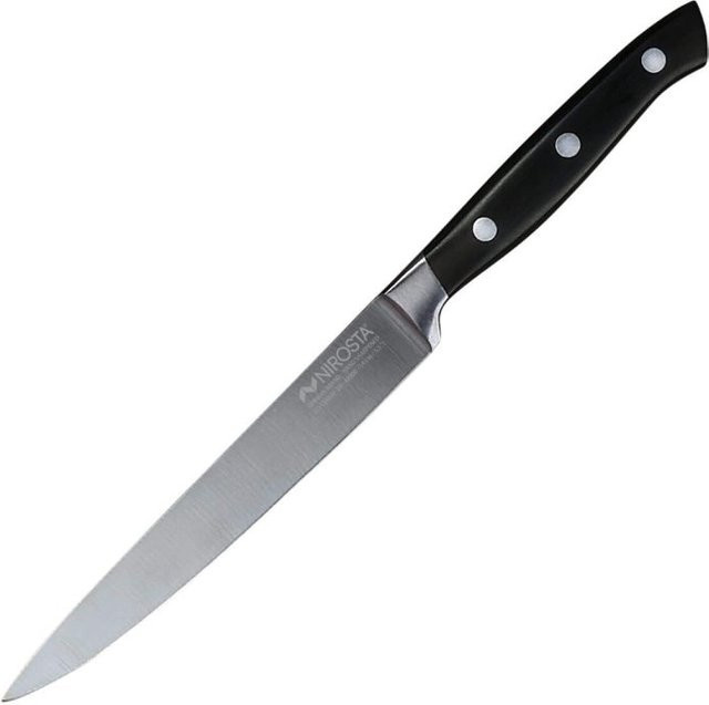 Nirosta Universalmesser Trinity mit Edelstahl-Klinge in Silber - Bild 1