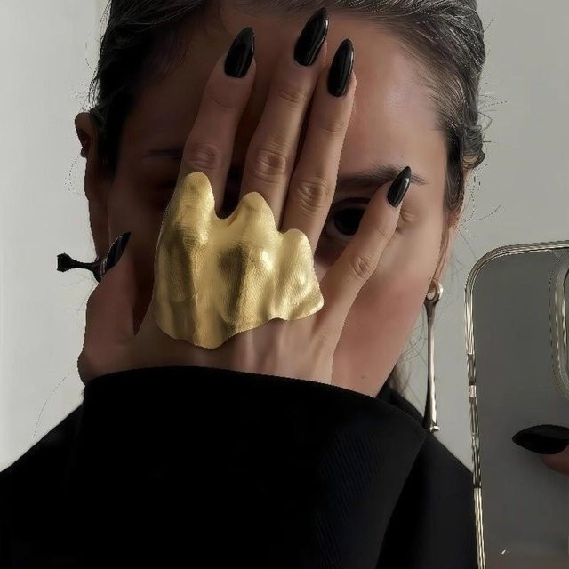 Knöchelring Messing, Gold, Unisex - Bild 1