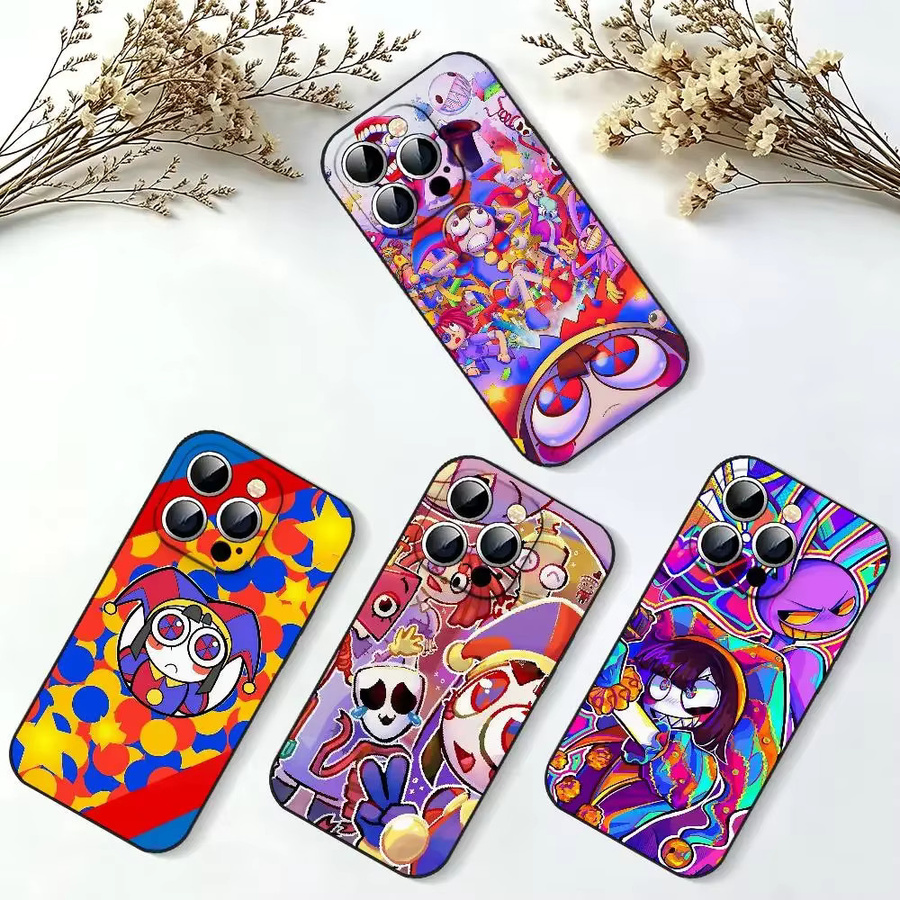 Anime The Amazing Digital Circus Handyhülle für Samsung Galaxy A37 A57 F06 M16 A26 A56 A36 A06 A35 A55 A25 A24 A15 A54 A34 A14 in Multicolour - Bild 5