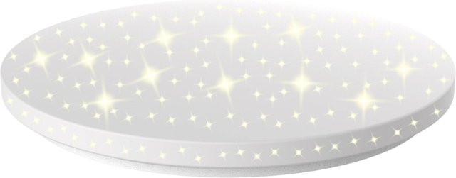 Blulaxa Deckenleuchte Promina LED in Weiß aus Kunststoff, rund, H: 5,5 cm, B: 28,0 cm - Bild 1