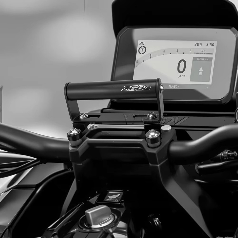 VYGES Motorrad Navigationshalterung für ZONTES 368G (Modell 2024) GPS Smartphone Halterung in Schwarz - Bild 5