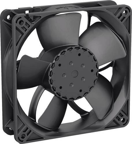 EBM Papst 4312 NMT Axiallüfter 12 V/DC 148 m³/h Schwarz B/T/H: 119 x 119 x 32 mm - Bild 1