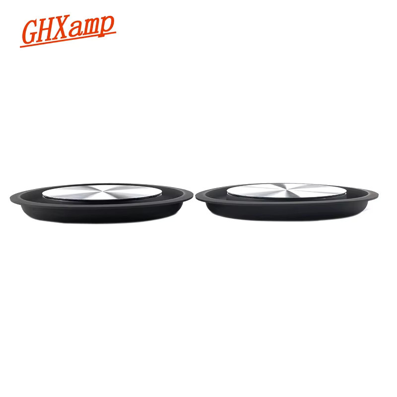 GHXAMP 5 Zoll 130mm Bass-Hilfsmembran Niederfrequenz-Radiator mit CD-Muster, 2 Stück - Bild 2
