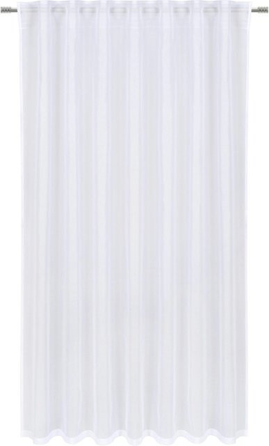 Modern Living Fertigvorhang Leo Transparent in Weiß B: 140 cm, H: 175 cm - Bild 1