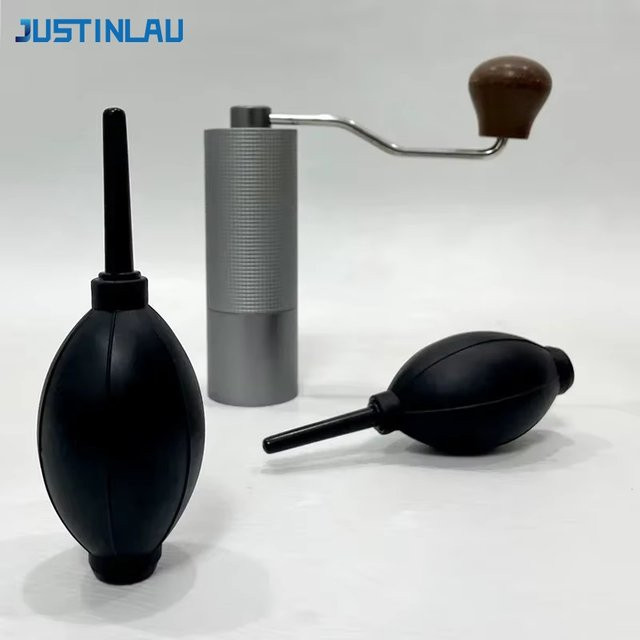 JUSTINLAU Mini-Luftstaubbläser Kaffeemühlen-Reinigungswerkzeug in Schwarz - Bild 1