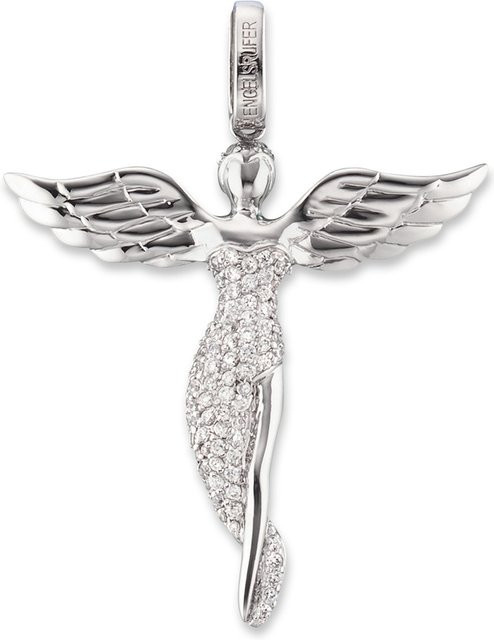 Engelsrufer Charm Anhänger, 925 Silber, Zirkonia, Damen - Bild 1