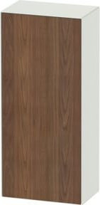 Duravit Halbhochschrank White Tulip in Weiß Matt mit Glastür, B/T/H: 40 x 24 x 88 cm - Bild 1